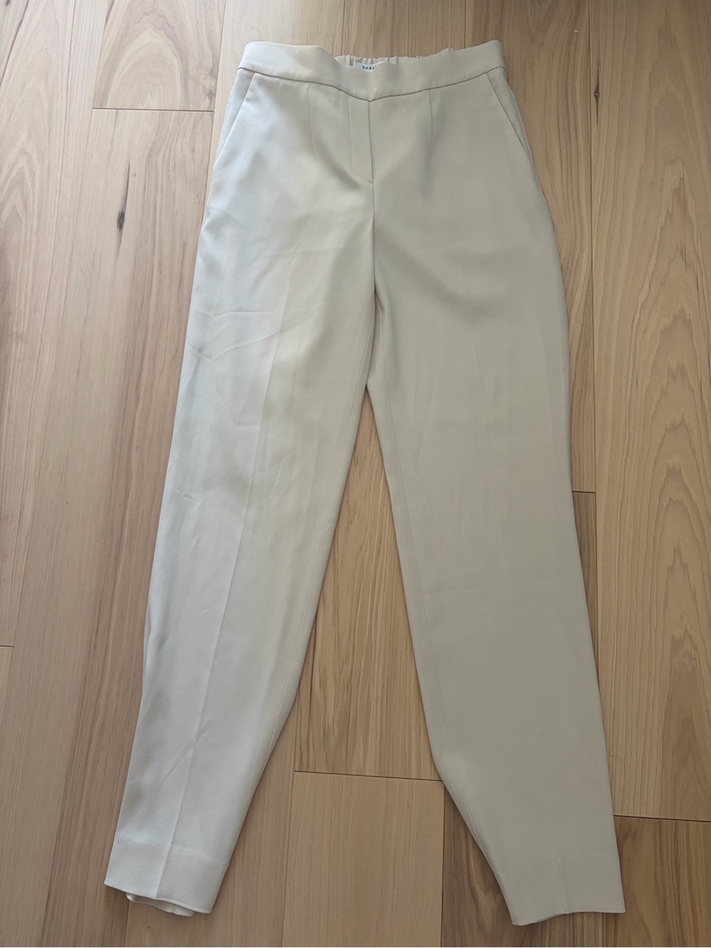 Babaton Cool Beige Conan Tailored Tapered Trousers